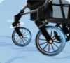 Picture of Baby Stroller – Three-in-One, Lightweight, Sit or Lie Down, Four-Wheel, Umbrella Carriage, Double-Sided Folding