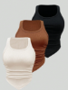 Picture of Women’s 3 pcs. Set – Sleeveless  Tank Top  Available in Multiple Colors