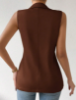 Picture of Women’s Retro Single-Breasted Vest Blazer – Elegant Sleeveless