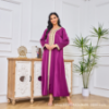 Picture of Ladies’ Embroidered Lace Purple Robe Dress