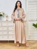 Picture of Ladies’ Autumn & Winter Muslim Robe with Tassel Pendant