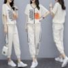 Picture of Summer Women’s Slimming Suit – Fashionable Casual Two‑Piece Set with Sports Pants