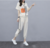 Picture of Summer Women’s Slimming Suit – Fashionable Casual Two‑Piece Set with Sports Pants