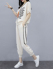Picture of Summer Women’s Slimming Suit – Fashionable Casual Two‑Piece Set with Sports Pants