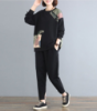Picture of Large Size Women’s Spring & Autumn Fashion Set – Loose-Fitting Long-Sleeved Two-Piece Outfit