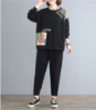 Picture of Large Size Women’s Spring & Autumn Fashion Set – Loose-Fitting Long-Sleeved Two-Piece Outfit