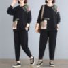 Picture of Large Size Women’s Spring & Autumn Fashion Set – Loose-Fitting Long-Sleeved Two-Piece Outfit