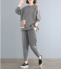 Picture of Large Size Women’s Spring & Autumn Fashion Set – Loose-Fitting Long-Sleeved Two-Piece Outfit