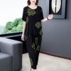 Picture of Women’s Summer Casual Set – Plus Size Half-Sleeved Slimming Two-Piece Sportswear