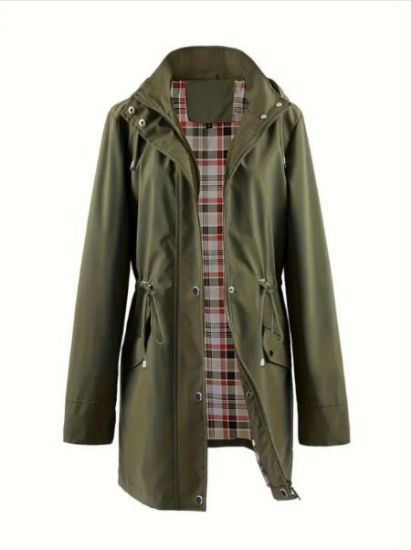 Picture of Women’s Waterproof Checkered Inner Windbreaker