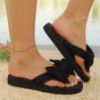 Picture of Women’s New Butterfly Bow Flip Flops