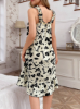 Picture of Women’s Nightdress – Floral Print  & Wide Straps