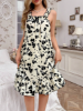 Picture of Women’s Nightdress – Floral Print  & Wide Straps