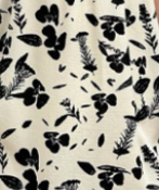 Black and white print