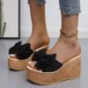 Picture of Ladies’ Summer Thick-Soled Bow Slippers