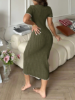 Picture of Women’s nightdress – Knitted, short sleeves