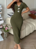 Picture of Women’s nightdress – Knitted, short sleeves