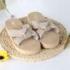 Picture of Women’s Summer Breathable Butterfly Bow Slippers – Round-Toe Flat Bottom with Sloping Heel