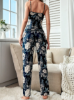 Picture of Women’s Pajama Set - floral Print spaghetti Top & Pants