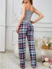 Picture of Women’s Pajama Set – Plaid, sleeveless