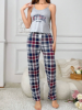 Picture of Women’s Pajama Set – Plaid, sleeveless