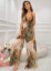 Picture of Women’s Pajama Set - Backless Spaghetti strap Top & long Pants