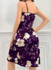 Picture of Women’s Nightdress – Floral Print, Spaghetti strap