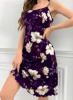Picture of Women’s Nightdress – Floral Print, Spaghetti strap