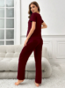 Picture of Women’s Pajama Set – Short Sleeve Top & Pants Sleepwear