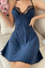 Picture of Women’s Nightdress – Lace Patchwork Spaghetti straps