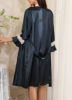 Picture of Women’s Nightdress 2pcs. Set – Satin Spaghetti straps with Robe