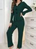 Picture of Women’s Pajama Set – Ribbed Knit long sleeves & pants