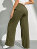 Picture of Women’s Elegant Wide-Leg Pants – Solid Color,  with Belt