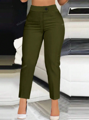 Picture of Women’s Pants – Solid Color, Casual & Workwear, Skinny