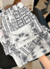 Picture of Women’s Pants – whole Print, wide led, elastic waist
