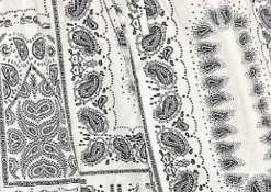 Black and white print