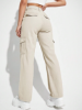Picture of Women’s Cargo Jeans – Solid Color, Casual Utility Style
