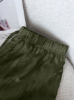 Picture of Women’s Loose Satin Pull-On Pants – Ink Brush Print