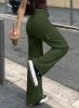 Picture of Women’s Casual Cargo Pants – High Waist, Wide-Leg Fit, Flap Pockets