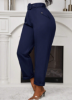 Picture of Women’s Skinny Pants – Belted High Waist