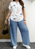Picture of Women’s 2-PCS. Set – floral Print, Loose Casual Fit, Plus Size