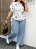 Picture of Women’s 2-PCS. Set – floral Print, Loose Casual Fit, Plus Size