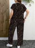 Picture of Women’s 2-Pcs. Set –  Loose Casual Fit, Leopard print, Plus Size