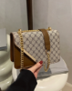 Picture of Women's Bag - Mini Mode, Plaid, Square with Chain Strap