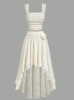 Picture of Women’s 2-pcs, Set – Wide Straps Top, Asymmetric Hem Skirt