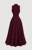 Picture of Women’s Dress – Elegant Maxi, High Neck, Sleeveless