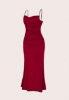 Picture of Women’s Dress – Evening wear, Ruffle, Spaghetti Straps, Plus Size