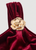 Picture of Women’s Elegant One-Shoulder Maxi Dress – velvet, Vintage Style