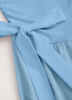 Picture of Women’s Elegant Summer Dress –  Asymmetric Hem, One-Shoulder Style