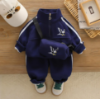 Picture of Spring & Autumn Boys’ Embroidered Sports Three-Piece Set